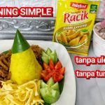 Cara Masak Nasi Kuning Yang Enak Pake Racik Ayam Goreng