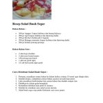 Resep Salad Buah Segar  PDF